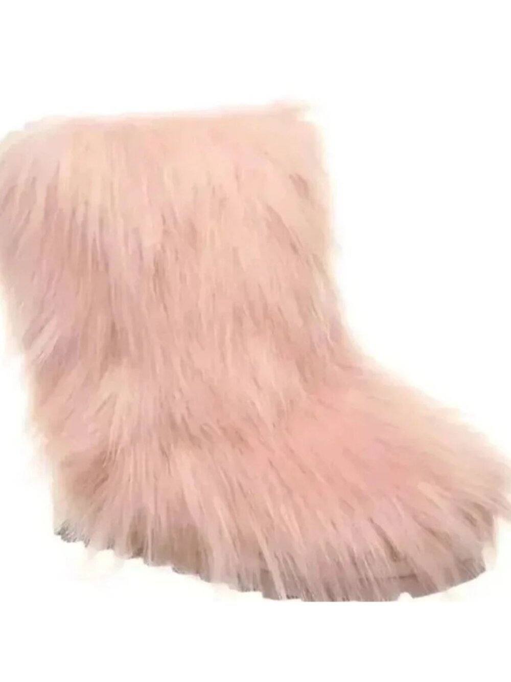 Bearpaw Sasha Pink Sheepskin Fur Wool Warm Mongolian Sherpa Winter Boots 7 NEW